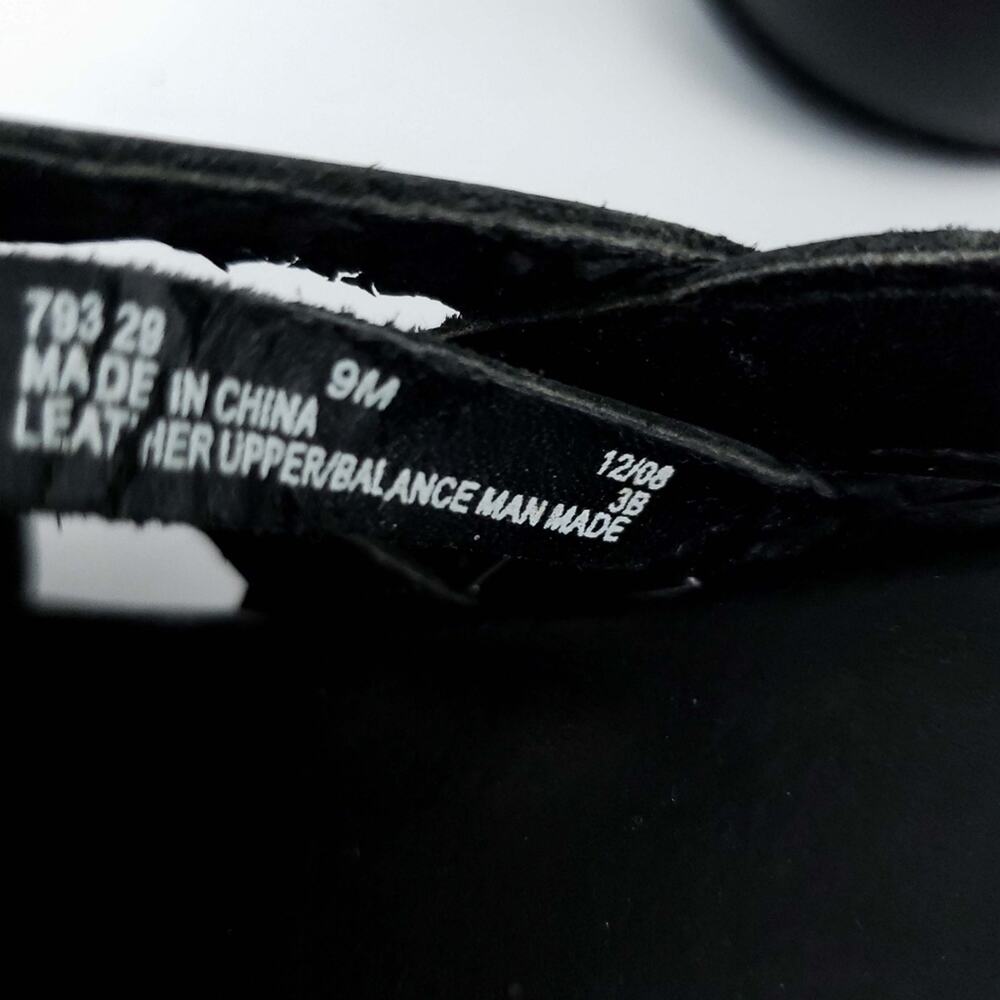 Clarks Sandals Black Slide on Leather Shoes 9M - Picture 7 of 7